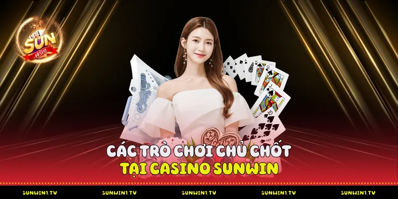 Phân Tích Chuyên Sâu Nền Tảng Casino Sunwin Trực Tuyến Các trò chơi chủ chốt tại casino Sunwin